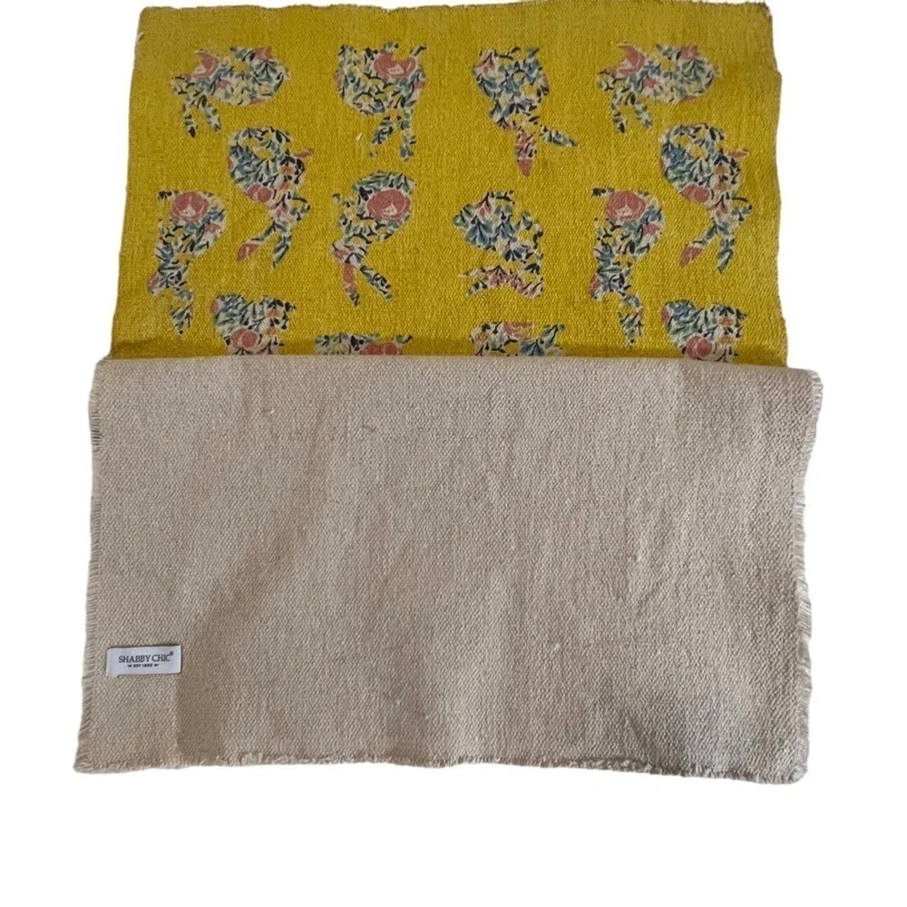 Shabby Chic Easter Bunny Set of Placemats Home Holiday Festive